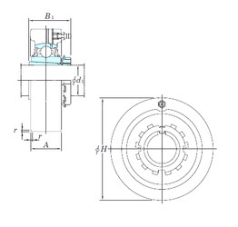 Bearing UKC209 KOYO