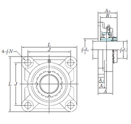 Bearing UKF306 KOYO