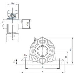 Bearing UKPK217+H2317 NACHI