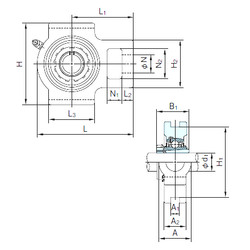 Bearing UKT324+H2324 NACHI