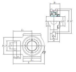 Bearing UKTX09 KOYO