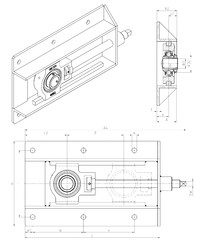 Bearing UKT211H+WB SNR