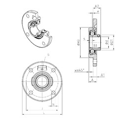 Bearing USFCE209 SNR