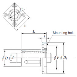 Bearing SDMK12MG KOYO