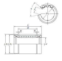 Bearing SESDM25 OP KOYO