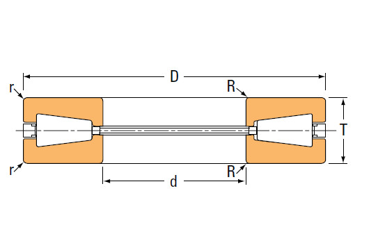 Bearing T128 D