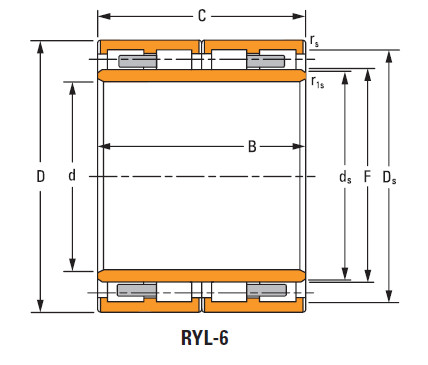 Bearing 600arXs2744 672rXs2744