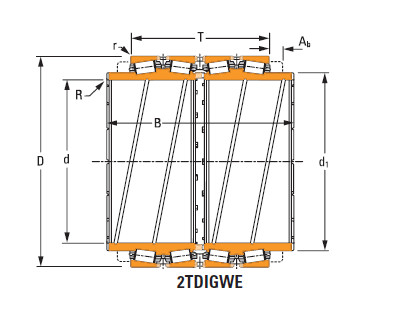 Bearing ee244181d 244235