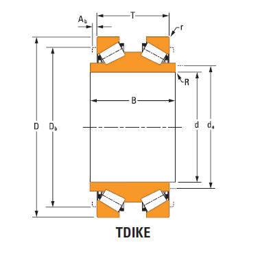 Bearing Hm252340dw Hm252315