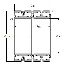 Bearing T-48680D/48620/48620D