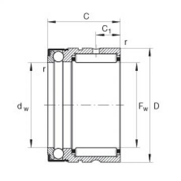 Bearing NX17-Z INA