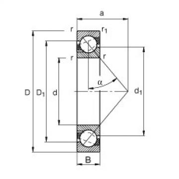 Bearing 7005-B-TVP FAG