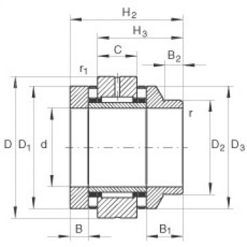 Bearing ZARN3585-L-TV INA