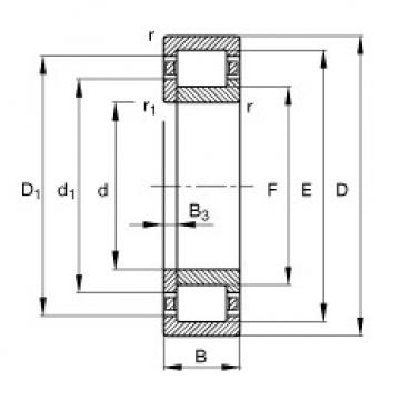 Bearing NUP215-E-TVP2 FAG