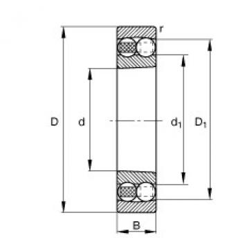 Bearing 2318-K-M-C3 FAG