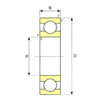 Bearing 61826 ISB