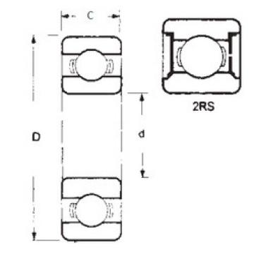 Bearing 6315-2RS FBJ