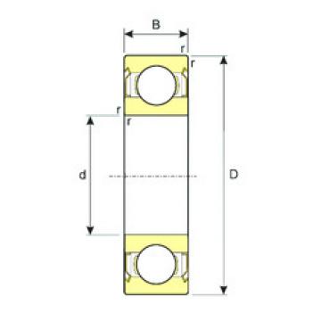 Bearing 6315-ZZ ISB