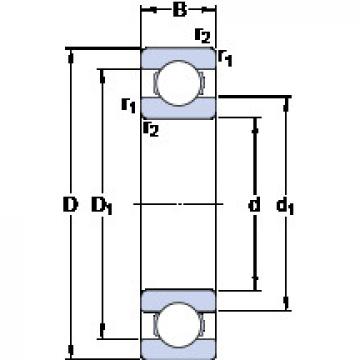 Bearing 61830 SKF