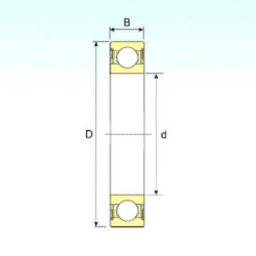 Bearing 61828-2RS ISB