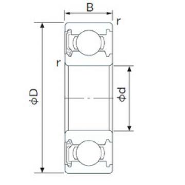 Bearing 6315-RS CYSD