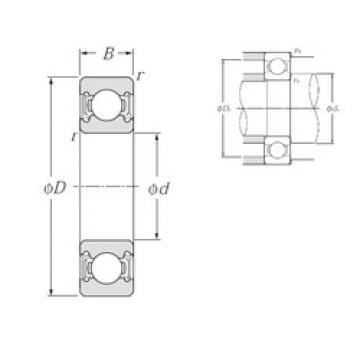 Bearing 6318LLU NTN