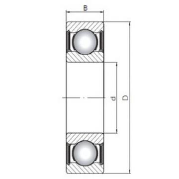 Bearing 61822-2RS CX