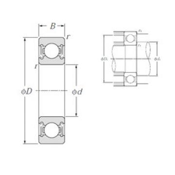 Bearing 6315LLB NTN