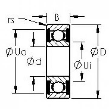 Bearing 6318-2RS AST