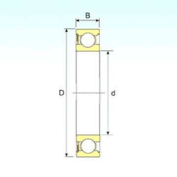 Bearing 6318-RS ISB