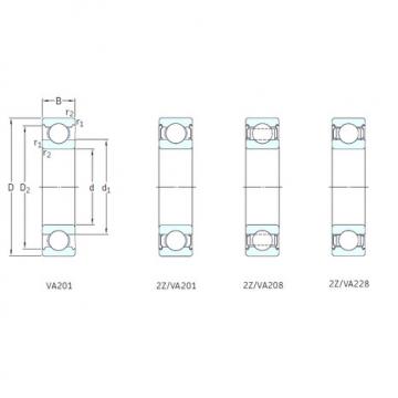 Bearing 6315-2Z/VA208 SKF