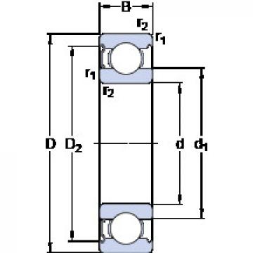 Bearing 6317-Z SKF