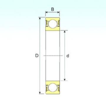 Bearing 61828-2RZ ISB