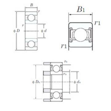 Bearing W686-2RD KOYO