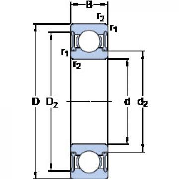 Bearing W 61801-2RZ SKF