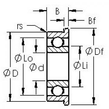 Bearing F686H AST