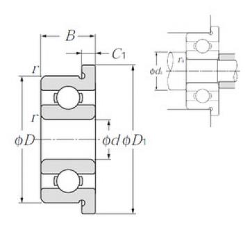 Bearing FL604 NTN