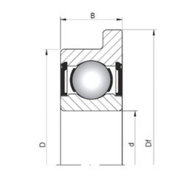 Bearing FL60/2,5 ZZ CX