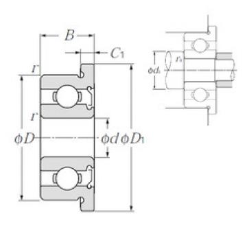 Bearing FL604Z NTN