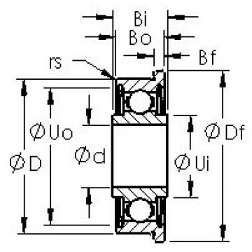 Bearing FRW8ZZ AST