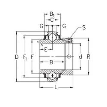 Bearing GE45-KRRB NKE