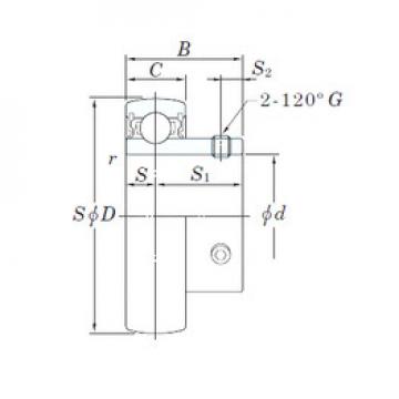 Bearing UC212-38 KOYO