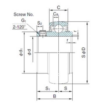 Bearing UC314 NACHI