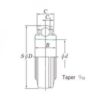 Bearing UK212 KOYO