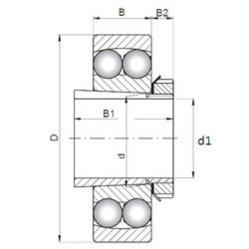 Bearing 2316K+H2316 ISO