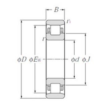 Bearing N252 NTN