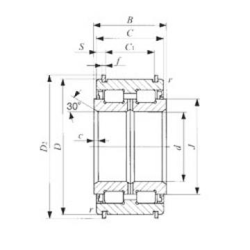 Bearing NAS 5018ZZNR IKO