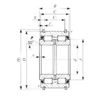 Bearing NAS 5011UUNR IKO