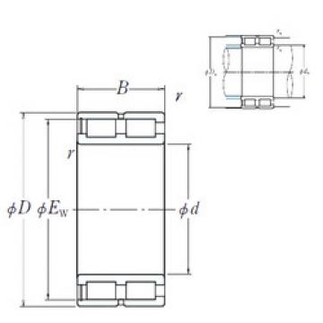 Bearing NNCF4856V NSK