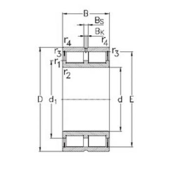 Bearing NNCL4830-V NKE